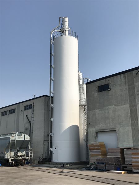 Silo and Storage Tank Painting Before and After Photo Gallery